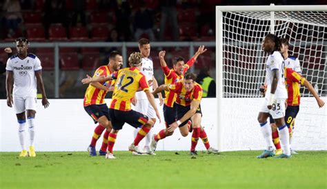 Serie A Lecce Atalanta Dea Stunned At The Via Del Mare