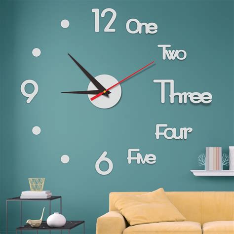 Jual Jam Dinding Besar Unik Giant Wall Clock Tempel Dinding D Ukuran