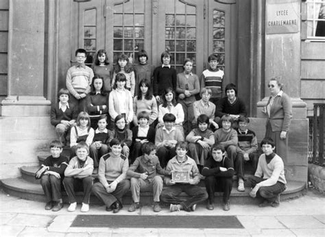 Photo De Classe 5ème 1 De 1979 Lycée Charlemagne Copains Davant