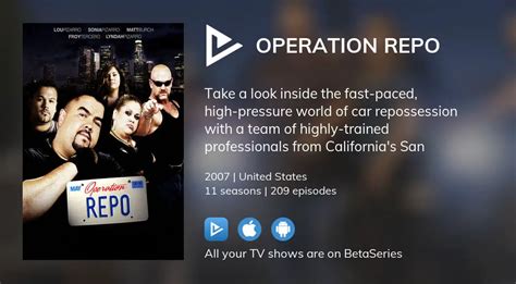 Watch Operation Repo streaming