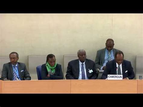 Th Regular Session Of Human Rights Council On Upr Youtube