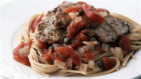 Skinny Veal Scaloppine Recipe