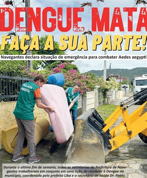 Navegantes declara situação de emergência devido à dengue Jornal da