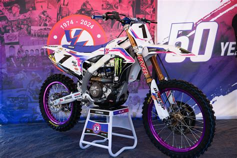 Yamaha Celebrates 50 Years Of The Yz Pro Motocross Championship