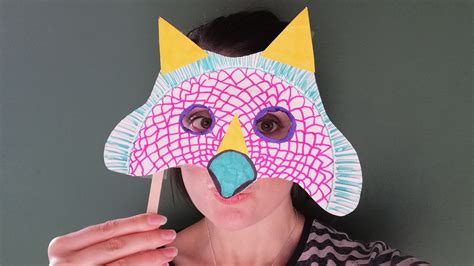 Hoglets craft: Make a dinosaur mask! — Hoglets Theatre