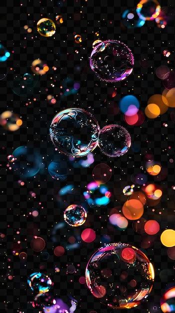 Premium PSD | A picture of bubbles in a water background