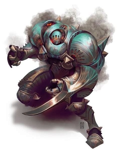 Dnd 5e Steel Defender Ideas Warforged Fantasy Dnd Iron 5e Defender