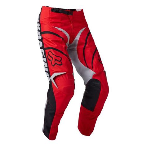 Pantalon Cross Goat Strafer Fox Rouge Maxxess Fr Pantalon Cross