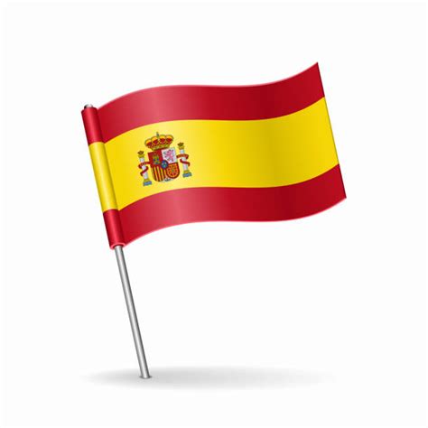 Spain Flag Map stock vectors - iStock