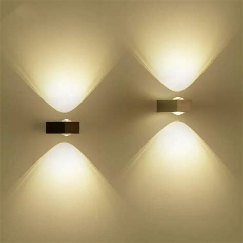 Modern LED Wall Lamp 6W Up And Down Indoor Wall Lights For Bedroom