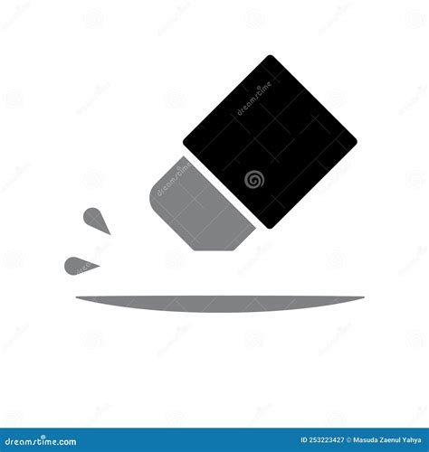 Illustration Vector Graphic Of Eraser Icon Design Stock Vector