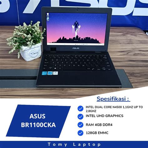 Jual Laptop Bekas Murah Asus Br Cka Intel Dual Core N Ram Gb