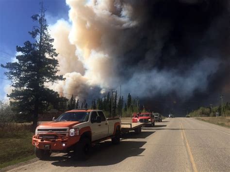 B C Wildfires Near Fort St John Spark Evacuations Cbc News