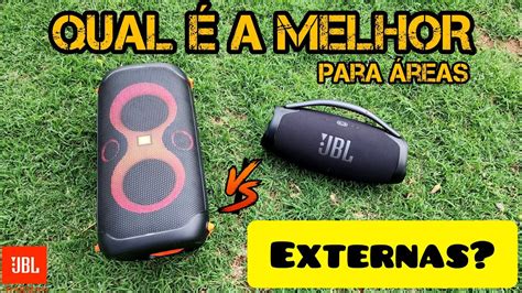 JBL BOOMBOX 3 Vs JBL PARTYBOX 110 Teste ao AR LIVRE Por essa eu não