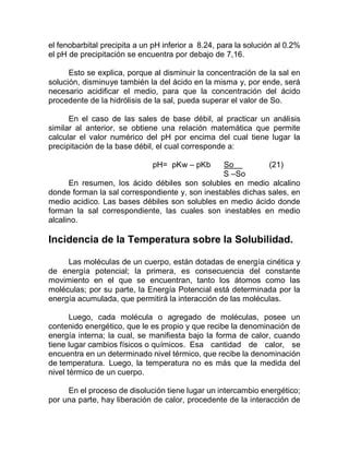 Fqtf I Factores Fisicoqu Micos Que Influyen Sobre La Solubilidad Pdf