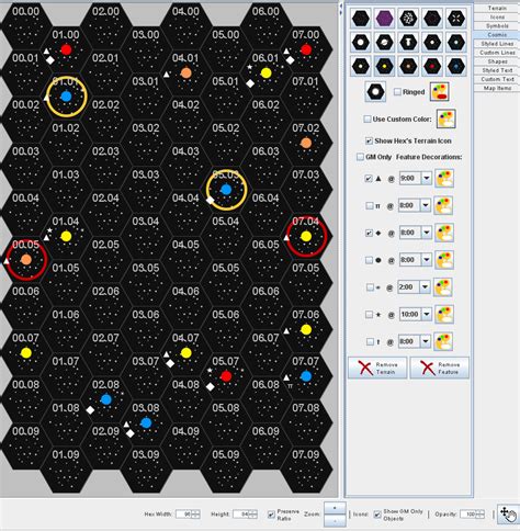 Creating Traveller Style Sub Sector Maps In Hexographer Inkwell Ideas