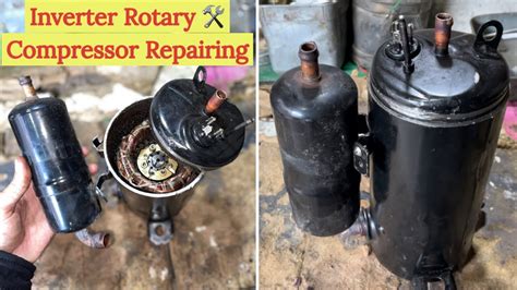 Inverter Rotary Compressor Repairing How To Repair