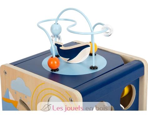 Cube de motricité Grand Océan small foot les jouets en bois