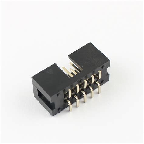 20Pcs 2 54mm 2x5 Pin 10 Pin SMT SMD Male Shrouded Box Header PCB IDC