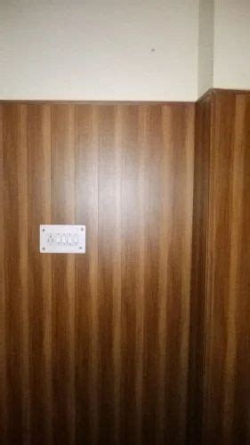 Wooden Color PVC Wall Panel For Residential At Rs 50 Sq Ft In New