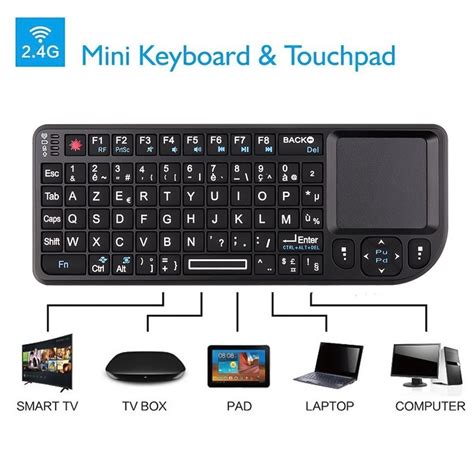 Mini Teclado Sem Fio G Rf Espanhol Franc S Russo Ingl S Backlight