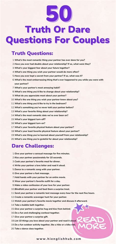 Best Truth Or Dare Questions For Couples In 2023 Truth Or Dare Questions Dare Questions Good