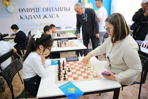 Қазақстан шахмат федерациясы шахмат сыныбын ашты