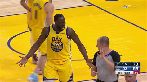 Draymond Green ejected after two technical fouls vs. Spurs - NBC Sports ...