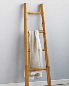 Ladder Towel Racks Ideas Bamboo Ladders Bamboo Decor Bamboo Diy