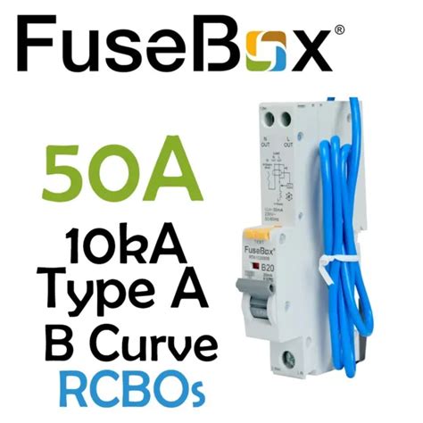 Fusebox A Ka Ma B Curve Type A Rcbo Rta B Picclick Uk