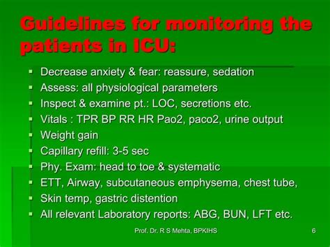 1 4 Critical Care Monitoring Assessment And Care Of Patients Ppt