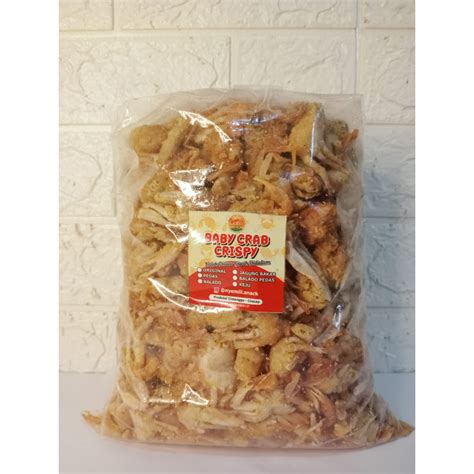 Jual Baby Crab Crispy Gram Kepiting Halal By Nyemiil Shopee Indonesia