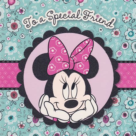 Minnie Mouse Boutique Special Friend Birthday Card Cardspark