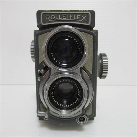 【やや傷や汚れあり】rolleiflex インスタントカメラ 二眼レフ ローライフレックス 60mm Dbgm ヴィンテージ 60サイズ発送