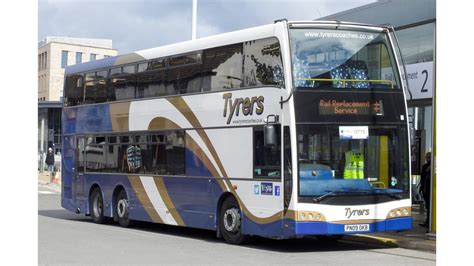 Tyrers Coaches Optare Olympus Volvo B Tl Pn Okb Youtube