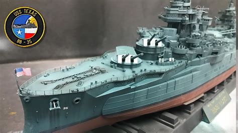 Uss Texas Model Ship Kit Build