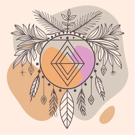 Premium Vector Boho Wall Art Eps File