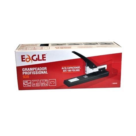 Grampeador Eagle 938 Profissional 100 Folhas Grampos 23 13 MercadoLivre