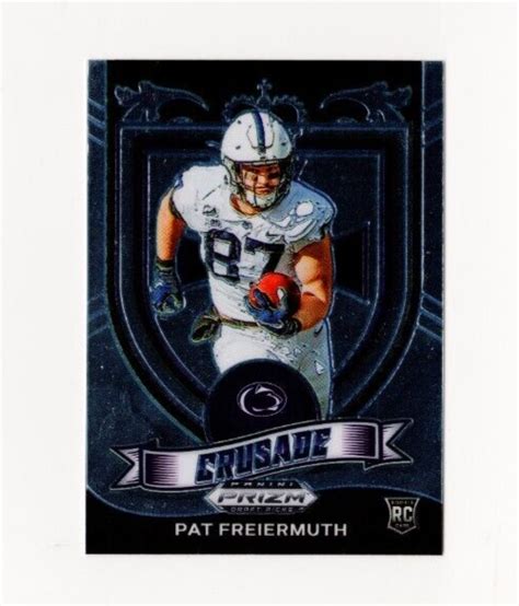 2021 Panini Prizm Draft Picks Pat Freiermuth 173 Rookie Crusade Penn