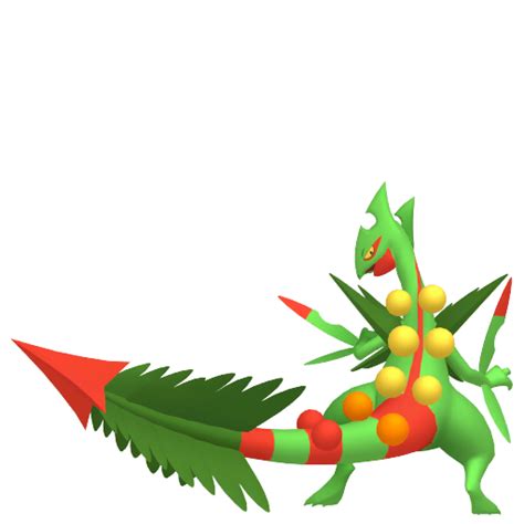 Sceptile Mega Sceptile Pokédex Lets Go Pikachu And Eevee Pokémon