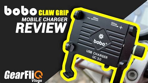 Bobo Claw Grip Mobile Charger Aluminium Review Gearfliq Youtube