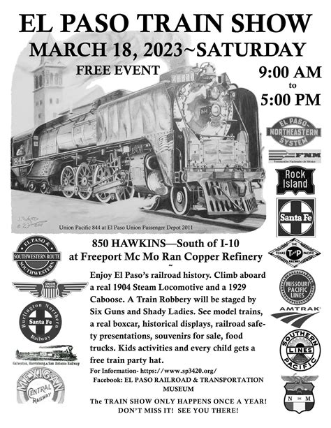 El Paso Train Show — Southern Pacific 3420