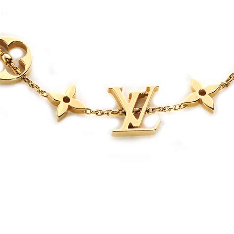 Monogram Bracelet Louis Vuitton Gold In Gold Plated | IUCN Water