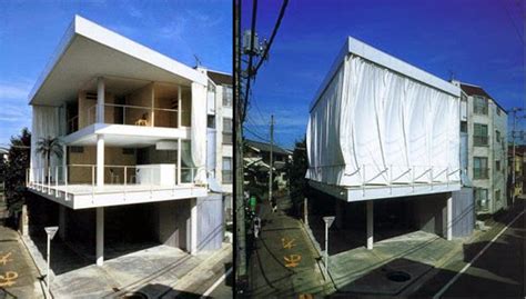 Arte Arquitectura Y DiseÑo Casa Del Muro Cortina Shigeru Ban 1995