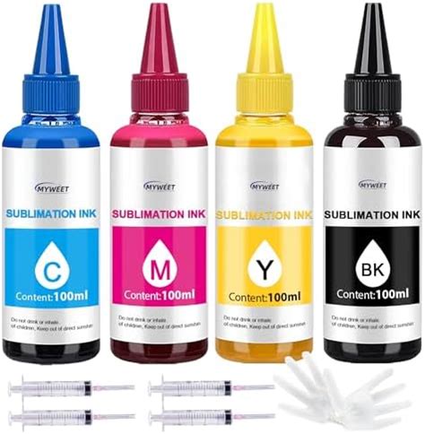 Amazon Sublimation Ink 4x100ml Replacement For Epson ET 2400 ET