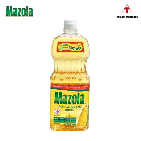 MAZOLA Corn Oil 1 KG Triways Marketing