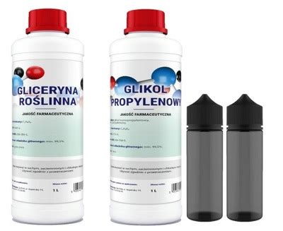 Gliceryna roślinna Glikol propylenowy zestaw 2l 8974123649