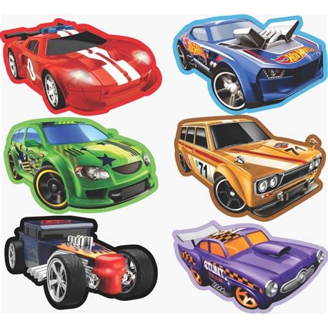 Kit Display de Mesa Peças Para Festa Hot Wheels MDF Shopee Brasil