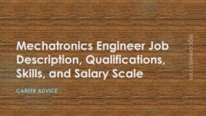 Mechatronics Engineer Job Description, Skills, and Salary