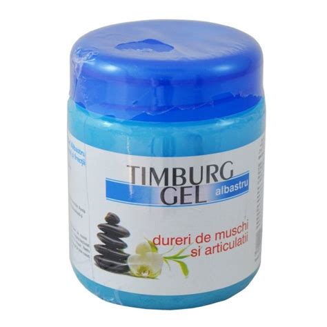 GEL ALBASTRU DURERI ARTICULARE TIMBURG 500GR BINGO SPA EFarma